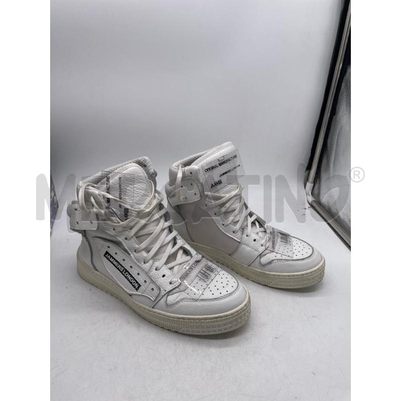 SCARPE DONNA JAMMERS LONDON BIANCHE LACCI | Mercatino dell'Usato Montesilvano 1