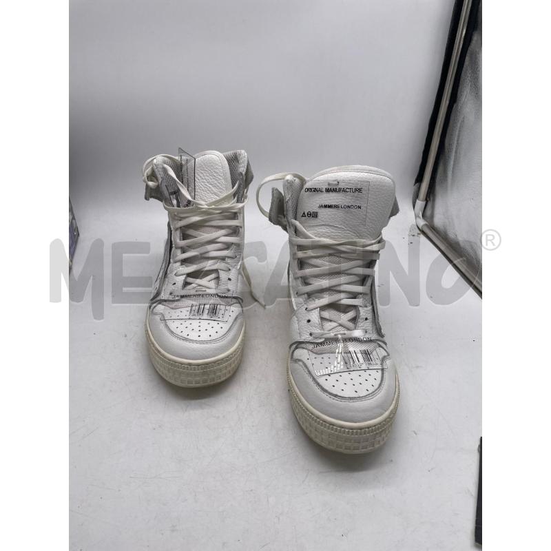 SCARPE DONNA JAMMERS LONDON BIANCHE LACCI | Mercatino dell'Usato Montesilvano 2