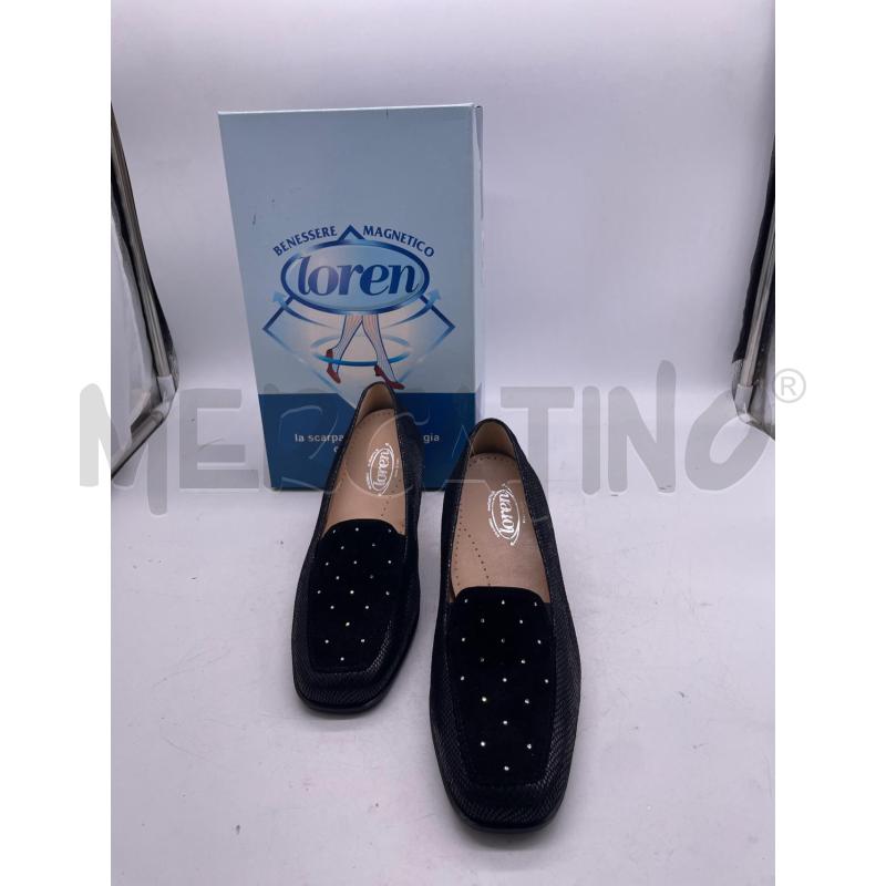 SCARPE DONNA LOREN NERE SNAITARUE PUNTA GLITTER | Mercatino dell'Usato Montesilvano 2