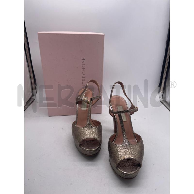 SCARPE DONNA L'AUTRE CHOSE BRONZATE TACCO PLATEAUX | Mercatino dell'Usato Montesilvano 2
