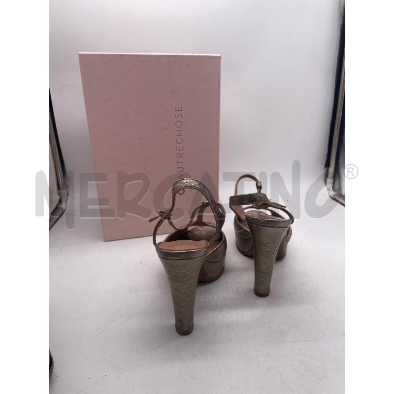 SCARPE DONNA L'AUTRE CHOSE BRONZATE TACCO PLATEAUX | Mercatino dell'Usato Montesilvano 3