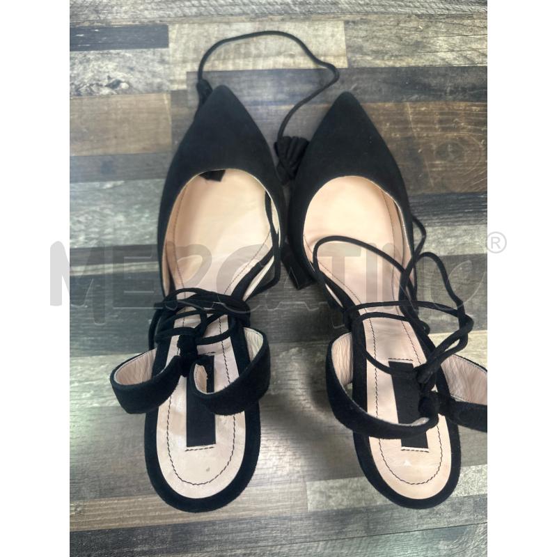 SCARPE DONNA MARELLA NERESCAMOSCIATE ALLACCIATE ALL CAVIGLIA N.40 | Mercatino dell'Usato Montesilvano 3