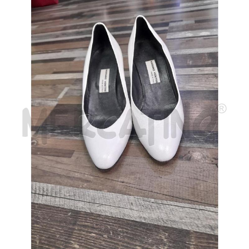 SCARPE DONNA MARIANO VENTRE BIANCHE TACCO | Mercatino dell'Usato Montesilvano 2