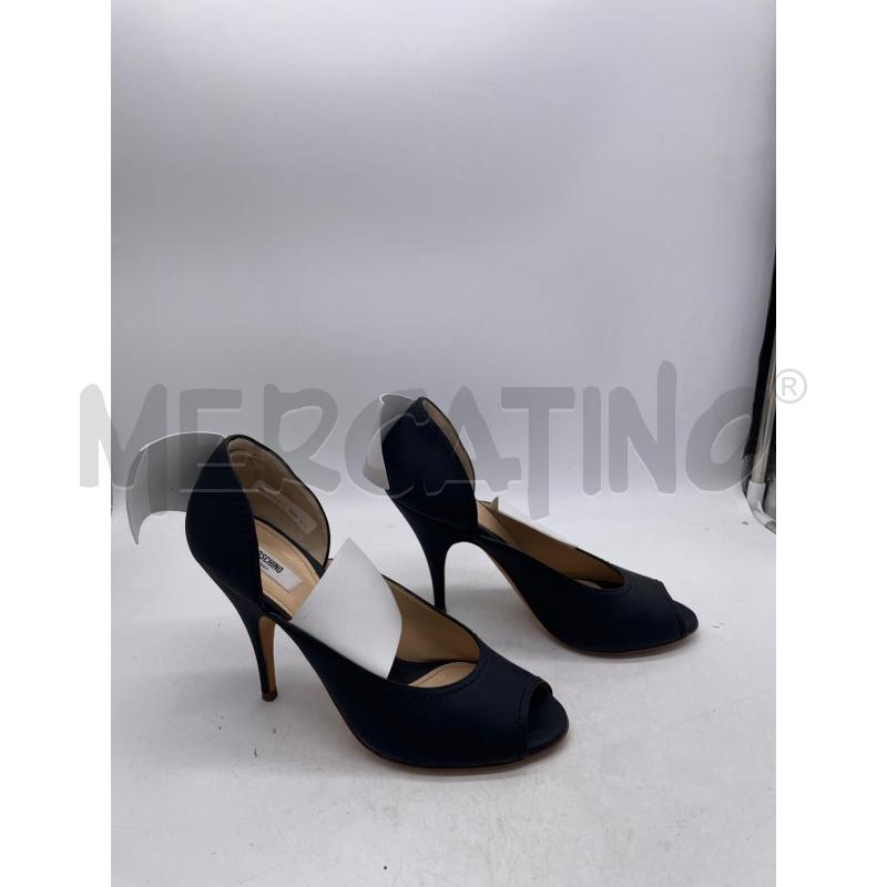 SCARPE DONNA MOSCHINO NERE N 39 | Mercatino dell'Usato Montesilvano 1