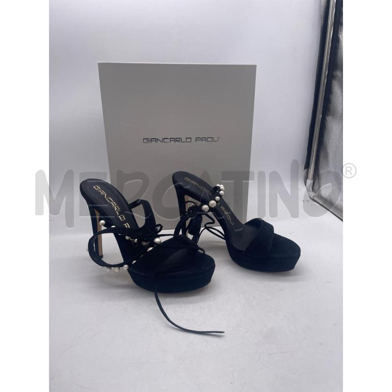 SCARPE DONNA NERE GIANCARLO PAOLI N 37 | Mercatino dell'Usato Montesilvano 1