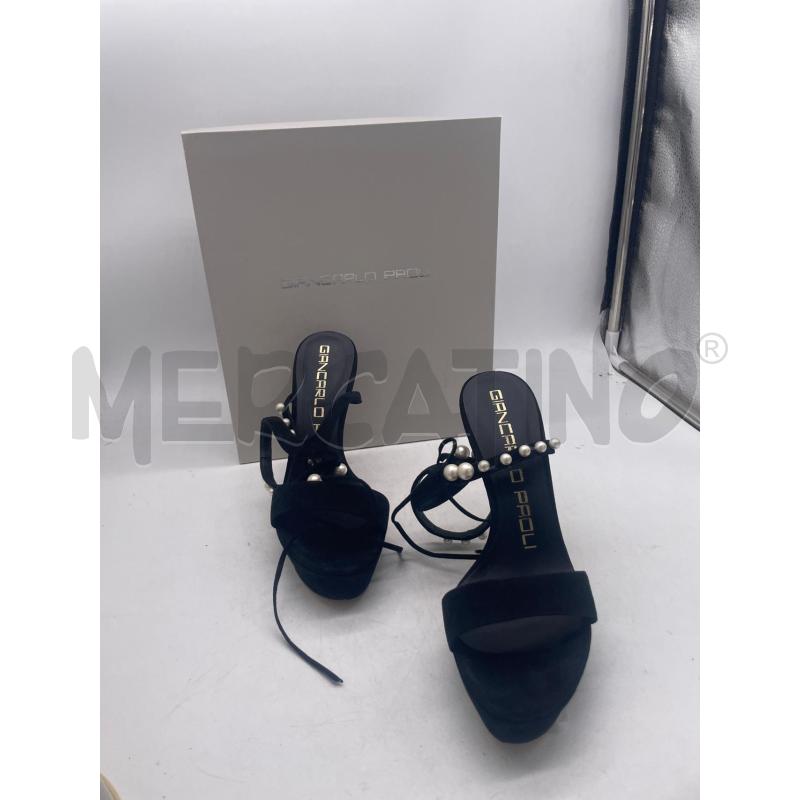 SCARPE DONNA NERE GIANCARLO PAOLI N 37 | Mercatino dell'Usato Montesilvano 2