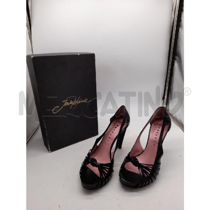 SCARPE DONNA NERE JOSEPHINE TG 39/5 | Mercatino dell'Usato Montesilvano 1