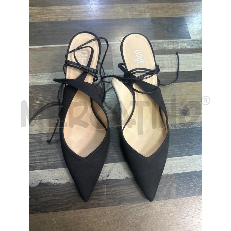 SCARPE DONNA NERE LACCI N 40OVYE | Mercatino dell'Usato Montesilvano 1