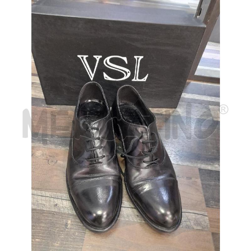 SCARPE DONNA NERE LACCI PUNTA VSL N 36 | Mercatino dell'Usato Montesilvano 2