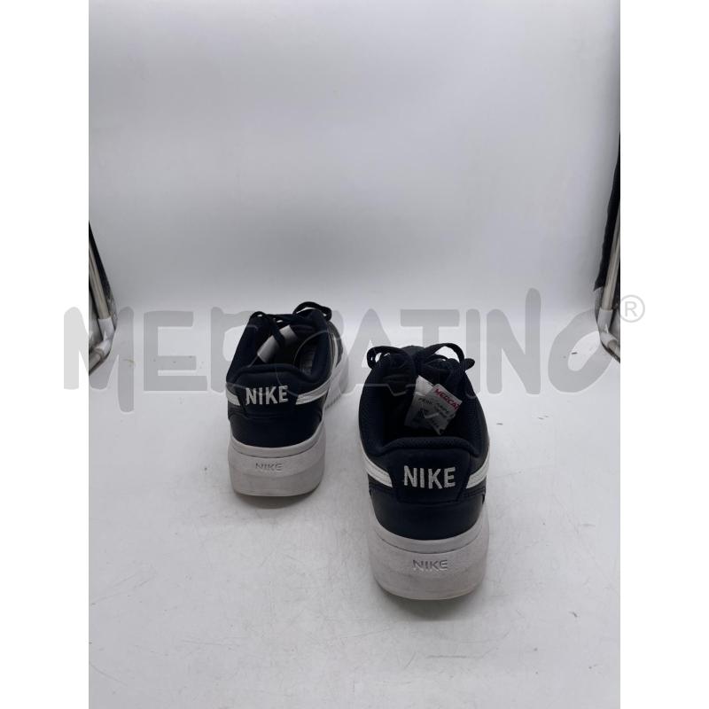 SCARPE DONNA NIKE COURT NERE BIANCHE LACCI | Mercatino dell'Usato Montesilvano 3