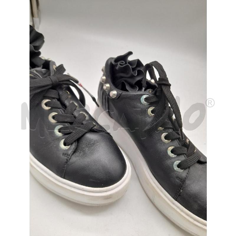 SCARPE DONNA PACIOTTI 4US ECOPELLE LACCI NERE | Mercatino dell'Usato Montesilvano 4