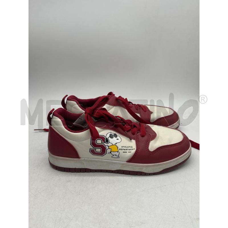 SCARPE DONNA PEANUTS SNOOPY ROSSE BIANCHE TG36 | Mercatino dell'Usato Montesilvano 1