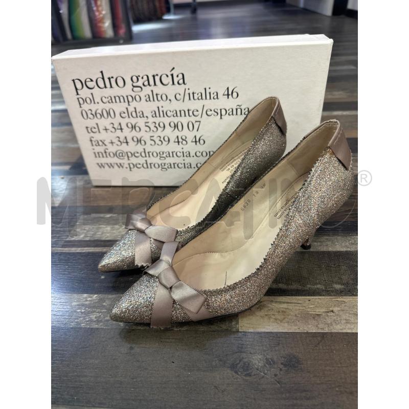 SCARPE DONNA PEDRO GARCIA GLITTERATE FIOCCO  | Mercatino dell'Usato Montesilvano 1