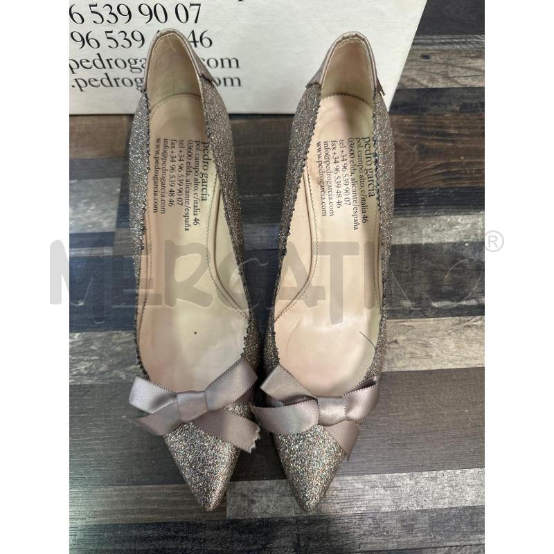 SCARPE DONNA PEDRO GARCIA GLITTERATE FIOCCO  | Mercatino dell'Usato Montesilvano 2