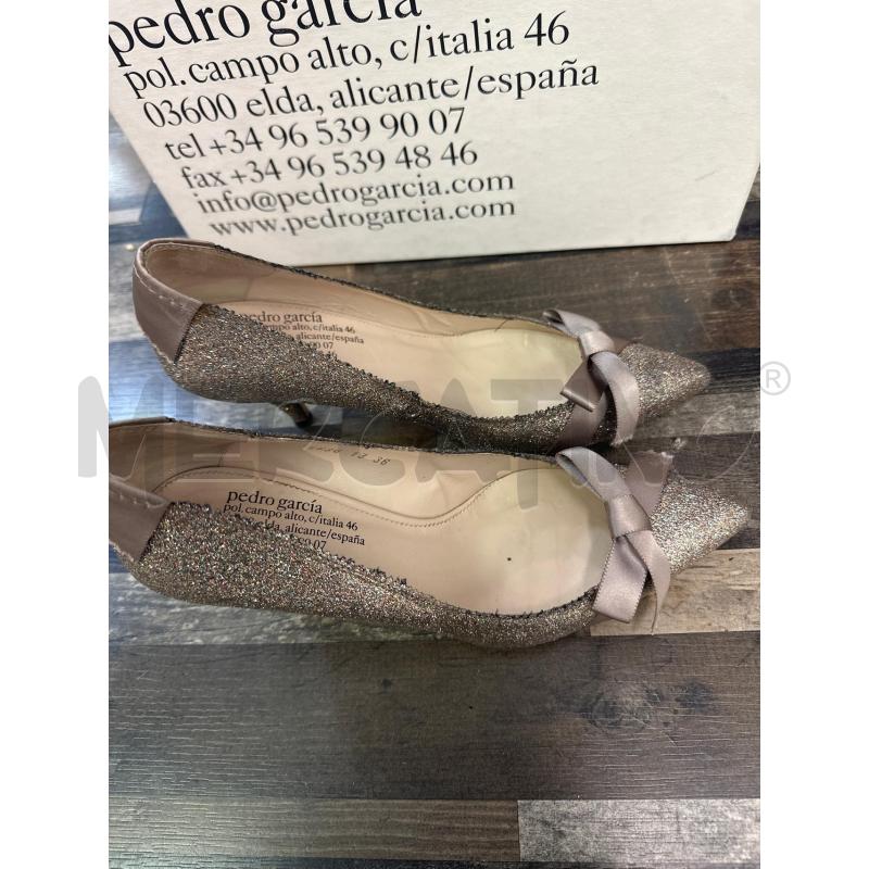 SCARPE DONNA PEDRO GARCIA GLITTERATE FIOCCO  | Mercatino dell'Usato Montesilvano 3