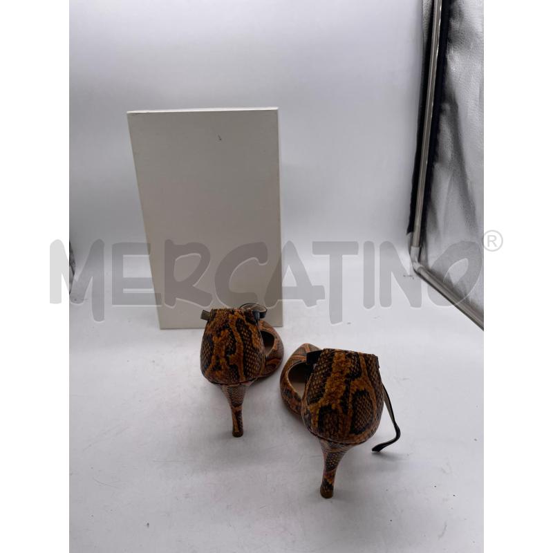 SCARPE DONNA PLANISPHERE SQUAMATE MARRONI NERE | Mercatino dell'Usato Montesilvano 3