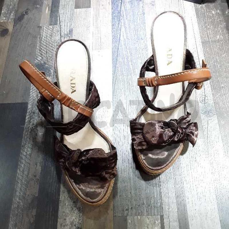 SCARPE DONNA PRADA SANDALI N .38 | Mercatino dell'Usato Montesilvano 1