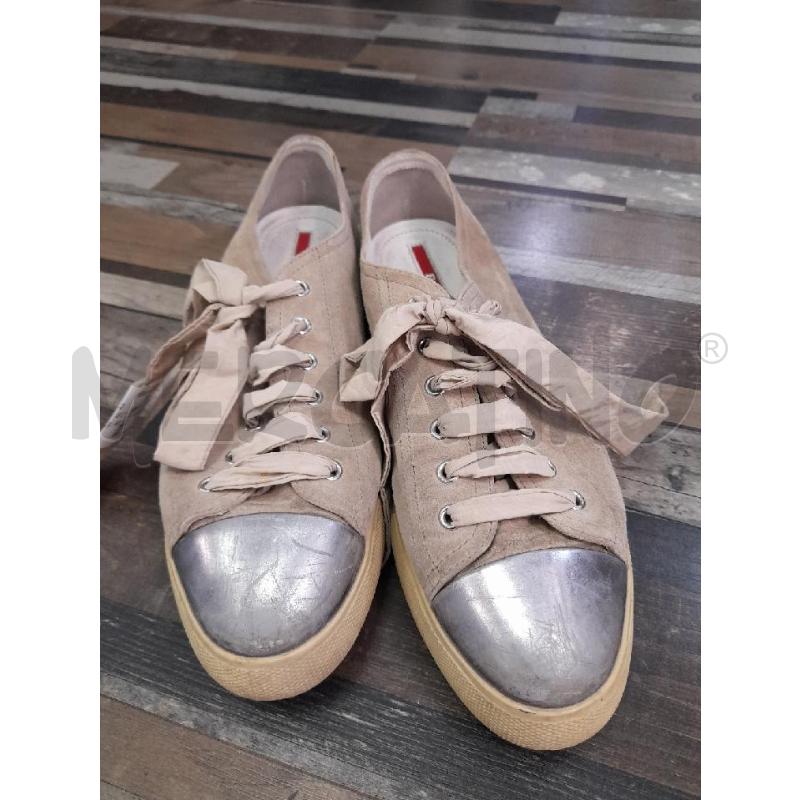 SCARPE DONNA PRADA SCAMOSCIATE MARRO CHIARO | Mercatino dell'Usato Montesilvano 2