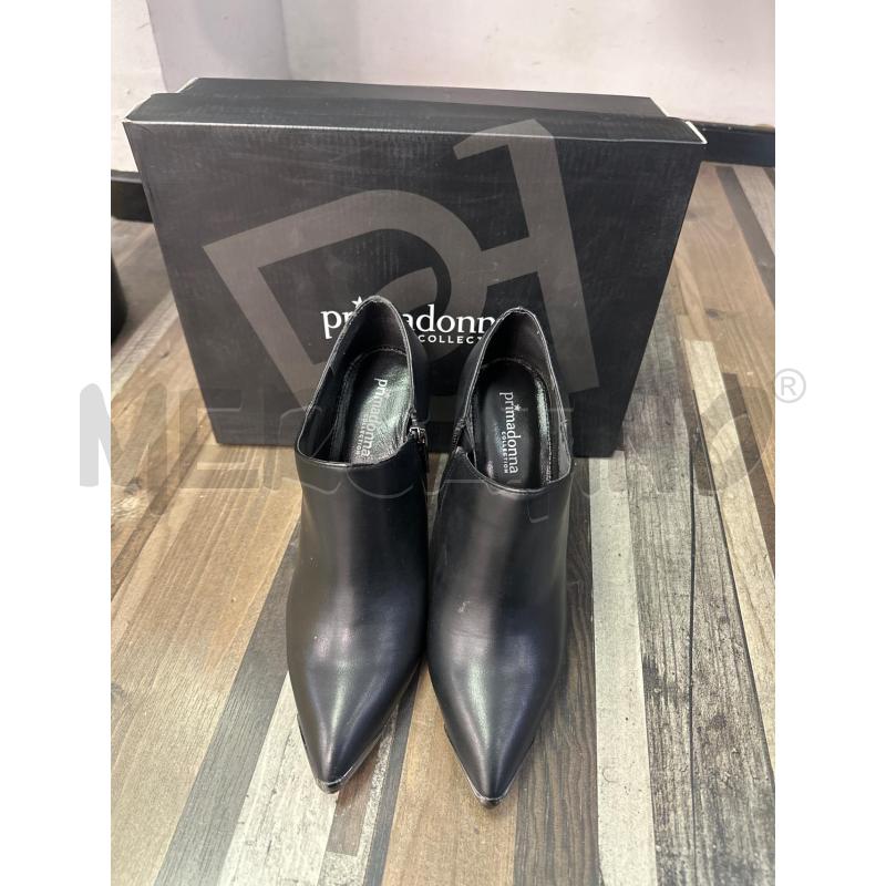 SCARPE DONNA PRIMADONNA NERE STIVALETTO BASSO ZIP | Mercatino dell'Usato Montesilvano 1