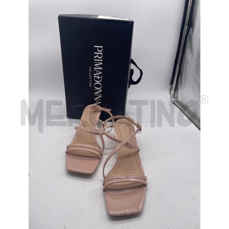 SCARPE DONNA PRIMADONNA SANDALO CON TACCO ROSA LUCIDE | Mercatino dell'Usato Montesilvano 2