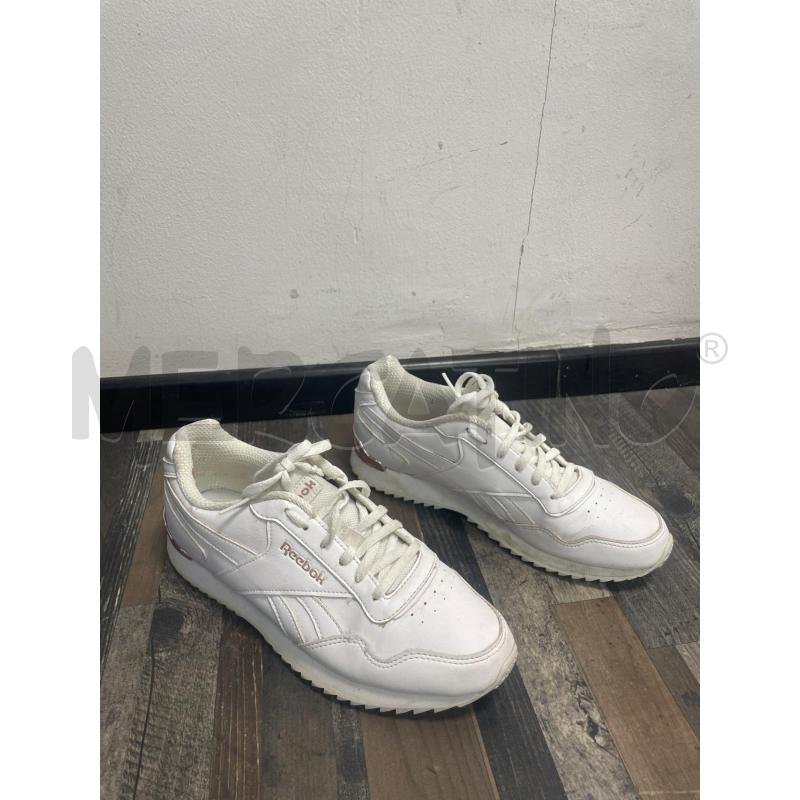 SCARPE DONNA REEBOK BIANCHE DETT ROSA LACCI | Mercatino dell'Usato Montesilvano 1