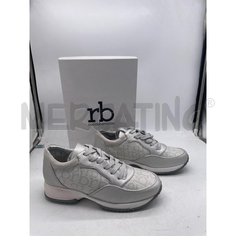 SCARPE DONNA ROCCO BAROCCO GRIGIE LACCI | Mercatino dell'Usato Montesilvano 1