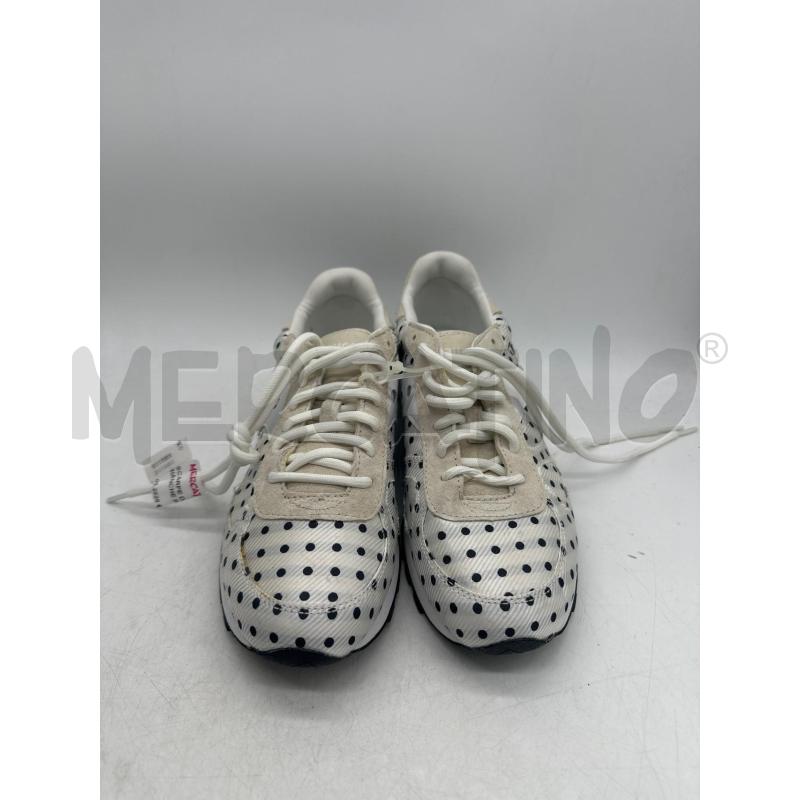 SCARPE DONNA SAUCONY BIANCHE POIS NERI | Mercatino dell'Usato Montesilvano 2