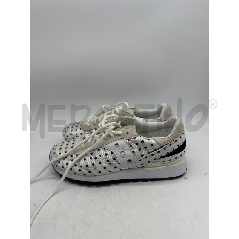 SCARPE DONNA SAUCONY BIANCHE POIS NERI | Mercatino dell'Usato Montesilvano 3