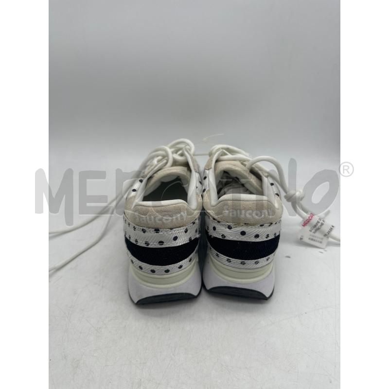 SCARPE DONNA SAUCONY BIANCHE POIS NERI | Mercatino dell'Usato Montesilvano 4