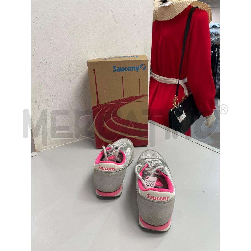 SCARPE DONNA SAUCONY GRIGIE GLITTER FUKSIA | Mercatino dell'Usato Montesilvano 3