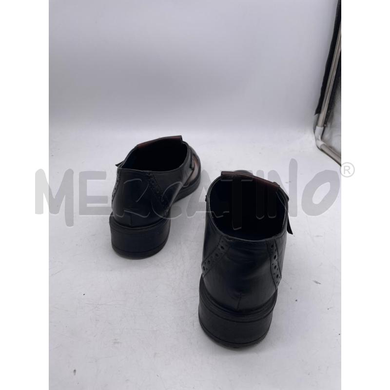 SCARPE DONNA SMARCHIATE PELLE FRANGE NERE ARANCIO ROSSE | Mercatino dell'Usato Montesilvano 3