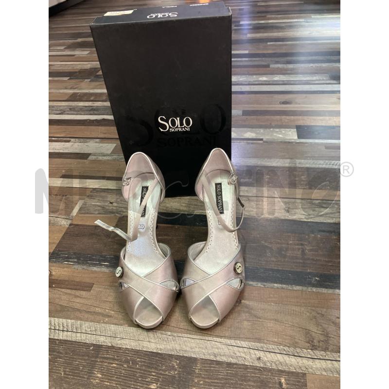 SCARPE DONNA SOLO SOPRANI ARGENTO N 37 | Mercatino dell'Usato Montesilvano 2