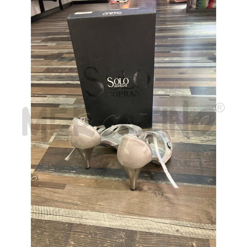 SCARPE DONNA SOLO SOPRANI ARGENTO N 37 | Mercatino dell'Usato Montesilvano 3