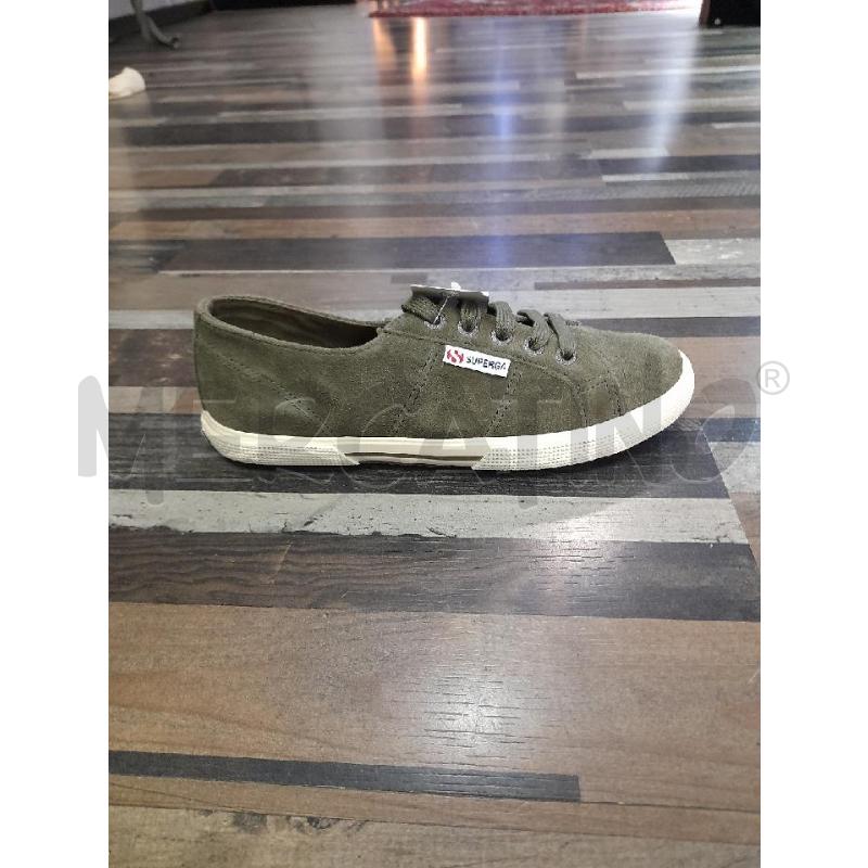 SCARPE DONNA SUPERGA VERDI SCAMOSCIATE LACCI | Mercatino dell'Usato Montesilvano 1