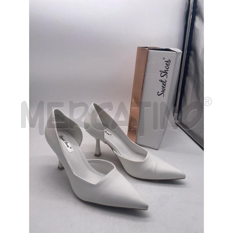 SCARPE DONNA SWEET SHOES BIANCHE TACCO | Mercatino dell'Usato Montesilvano 1