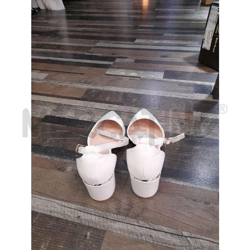 SCARPE DONNA TACCO BIANCO N 37 | Mercatino dell'Usato Montesilvano 2