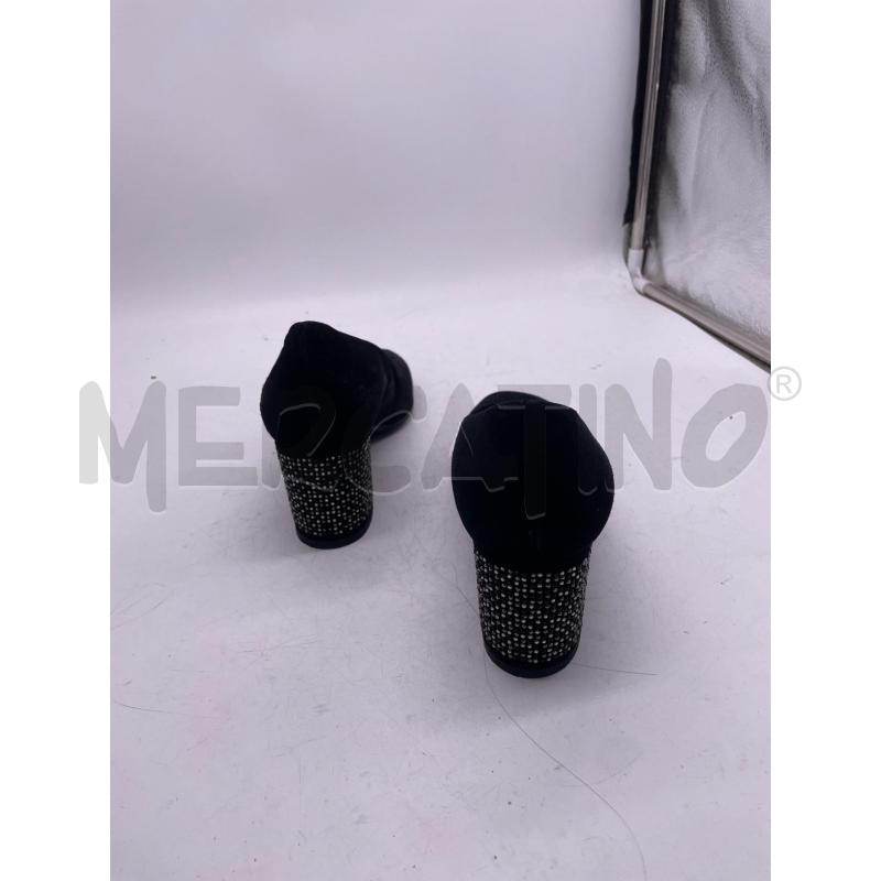 SCARPE DONNA TACCO CONFORT NERI SCAMOSCIATI GLITTER TACCO | Mercatino dell'Usato Montesilvano 3