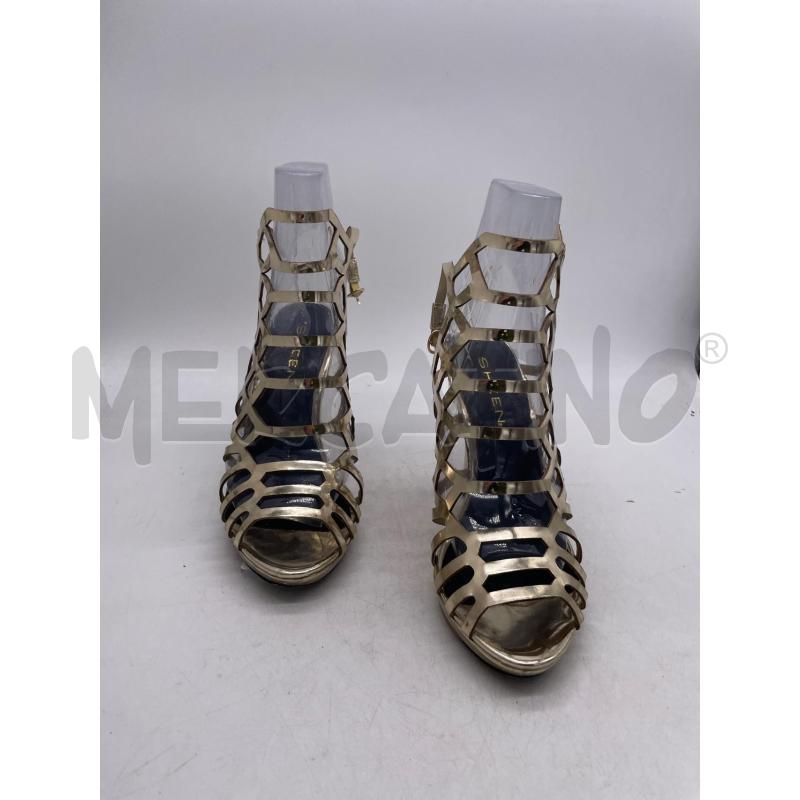 SCARPE DONNA TACCO DORATI RETATI SHEEN | Mercatino dell'Usato Montesilvano 2