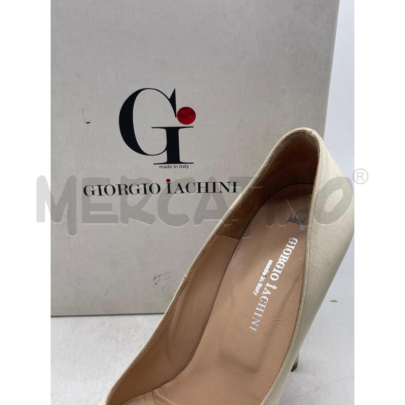 SCARPE DONNA TACCO GIORGIO IACHINI BEIGE  | Mercatino dell'Usato Montesilvano 2