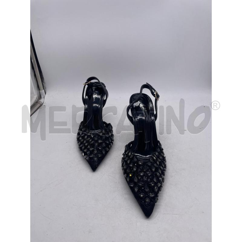 SCARPE DONNA TACCO MELLISA NERE STRASS | Mercatino dell'Usato Montesilvano 2