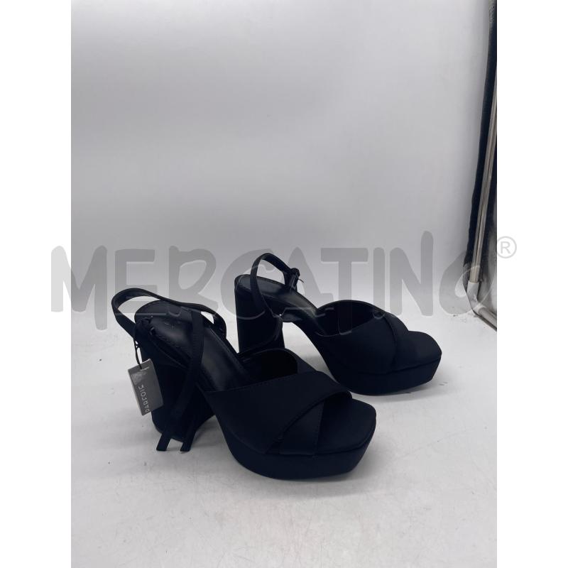 SCARPE DONNA TACCO PARFOIS NERE APERTE | Mercatino dell'Usato Montesilvano 1