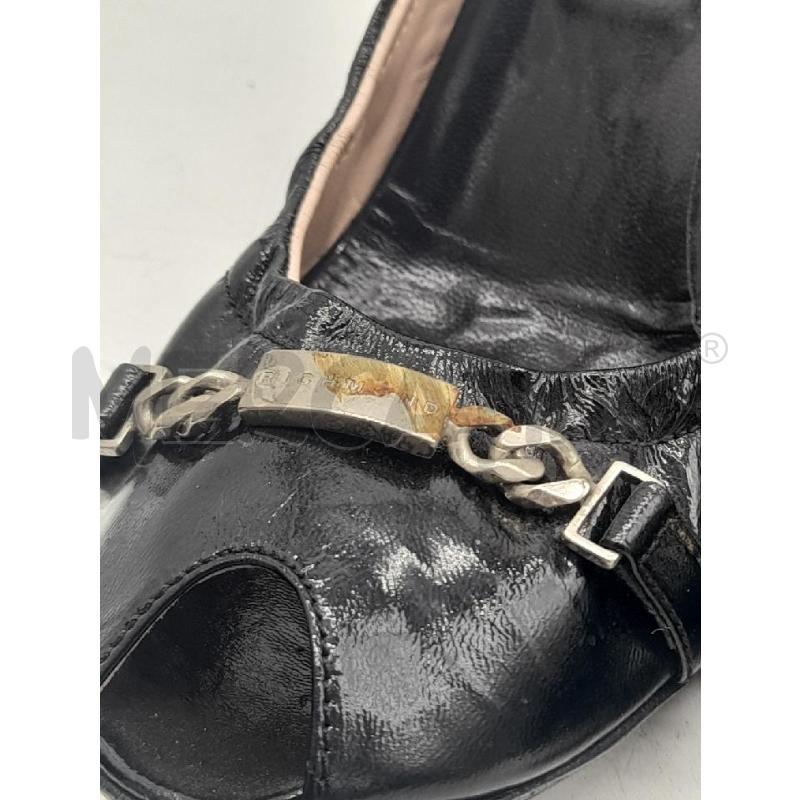 SCARPE DONNA TACCO RICHMOND APERTE PUNTA NERE LUCIDE | Mercatino dell'Usato Montesilvano 3