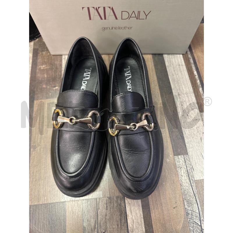 SCARPE DONNA TATA NERE CATENA DORATA  | Mercatino dell'Usato Montesilvano 4