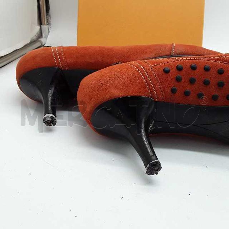 SCARPE DONNA TODS MOCASSINO TACCO TERRA BRUCIATA | Mercatino dell'Usato Montesilvano 3