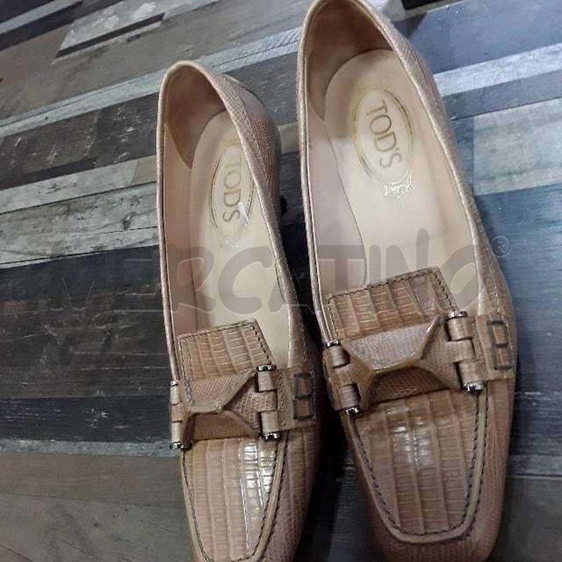 SCARPE DONNA TOD'S PITONATO BEIGE N 35.5 | Mercatino dell'Usato Montesilvano 3