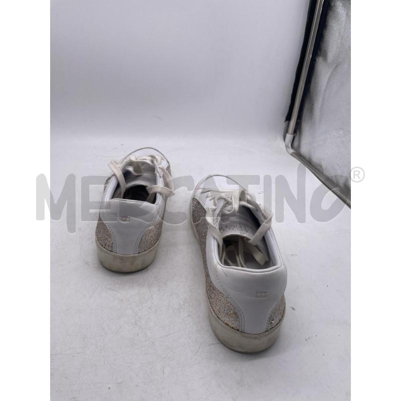 SCARPE DONNA TOMMY HILFIGER BIANCHE PAILLETTES DORATE LACCI | Mercatino dell'Usato Montesilvano 3