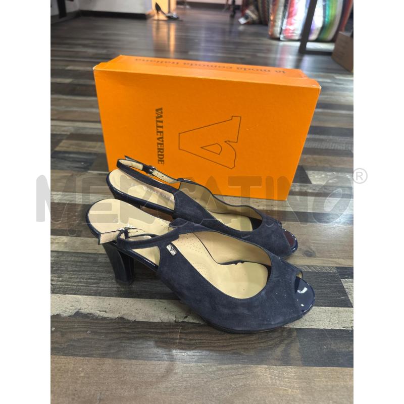 SCARPE DONNA VALLE VERDE BLU SCURO TG 40 | Mercatino dell'Usato Montesilvano 1