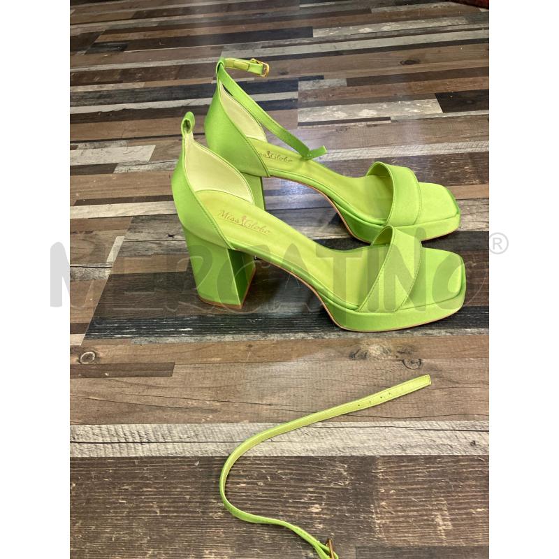 SCARPE DONNA VERDE MISS GLOBO | Mercatino dell'Usato Montesilvano 1