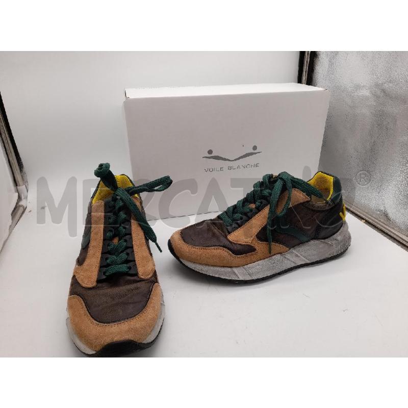 SCARPE DONNA VOILE BLANCHE MARRO LACCI VERDI | Mercatino dell'Usato Montesilvano 1