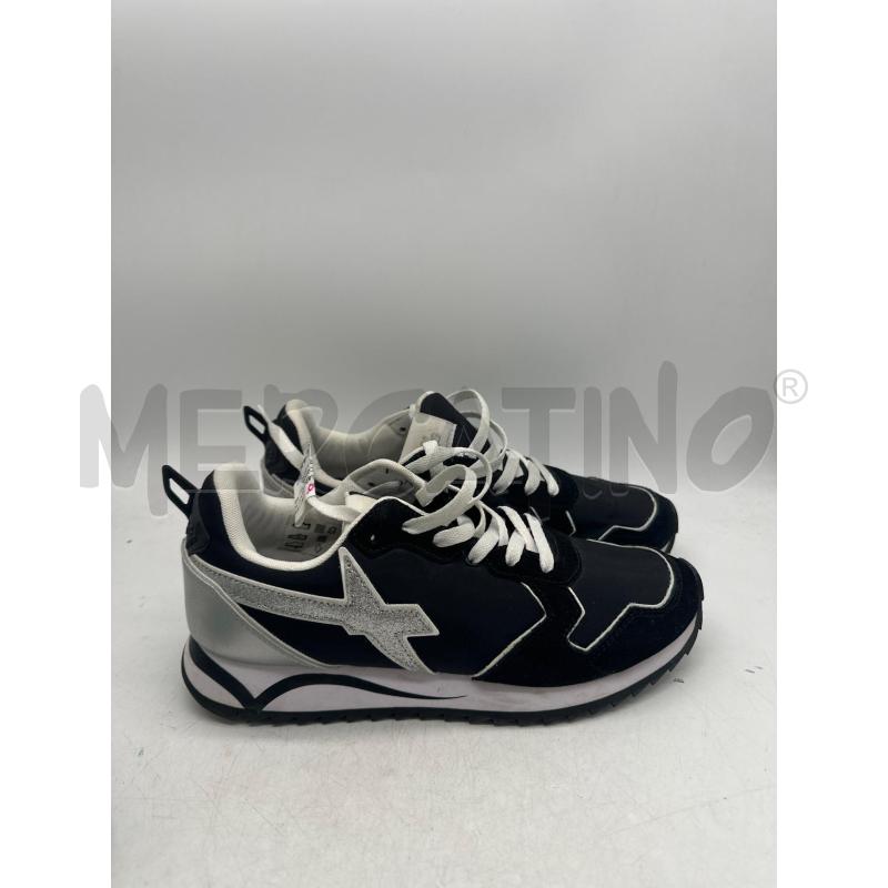 SCARPE DONNA W6YZ NERE BIANCHE LACCI | Mercatino dell'Usato Montesilvano 1